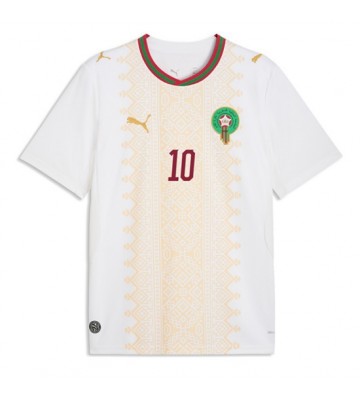 Marokko Brahim Diaz #10 Udebanetrøje VM 2026 Kortærmet